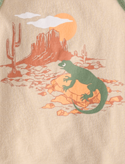 Baby And Toddler Boys Lizard 2-Piece Outfit Set