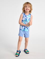 Baby And Toddler Boys Quick Dry Lined Mesh Active Shorts 3-Pack