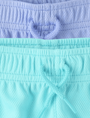 Short de sport en maille doublée à séchage rapide pour bébés et petits garçons (lot de 3)