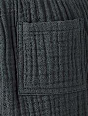 Baby And Toddler Boys Gauze Pull On Shorts