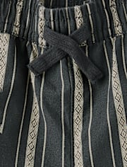 Baby And Toddler Boys Embroidered Pull On Shorts