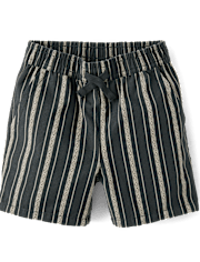 Baby And Toddler Boys Embroidered Pull On Shorts