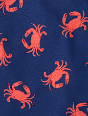 Baby And Toddler Boys Crab Tank Top 3-Pack