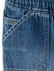 Baby And Toddler Pull On Jean Shorts
