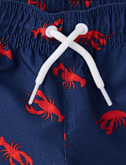 Baby And Toddler Boys Graphic Rashguard Swimsuit