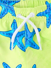 Baby And Toddler Boys Graphic Rashguard Swimsuit