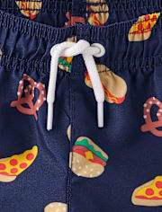 Baby And Toddler Boys Graphic Rashguard Swimsuit