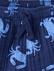 Baby And Toddler Boys Print Gauze 2-Piece Outfit Set