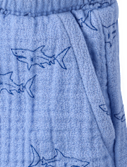 Baby And Toddler Boys Print Gauze 2-Piece Outfit Set