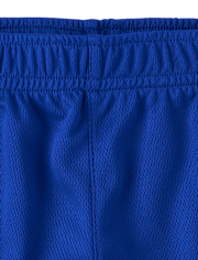 Baby And Toddler Boys Quick Dry Striped Lined Mesh Active Shorts