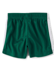 Baby And Toddler Boys Quick Dry Striped Lined Mesh Active Shorts