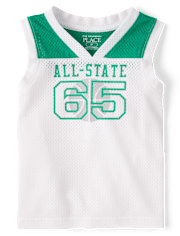 Baby And Toddler Boys Quick Dry Graphic Mesh Tank Top