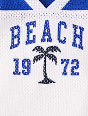 Baby And Toddler Boys Quick Dry Graphic Mesh Tank Top