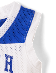 Baby And Toddler Boys Quick Dry Graphic Mesh Tank Top