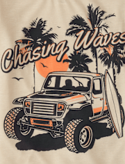 Boys Surfboard Vehicle Pajamas