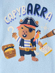 Baby And Toddler Capybara Pirate Snug Fit Cotton Pajamas