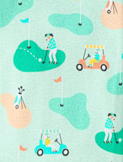 Baby And Toddler Golf Snug Fit Cotton Pajamas
