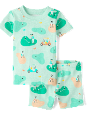 Baby And Toddler Golf Snug Fit Cotton Pajamas