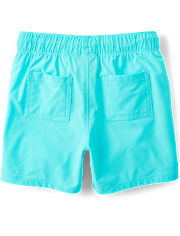 Baby And Toddler Boys Quick Dry Ripstop Pool To Play Active Shorts
