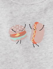 Baby Boys Snacks Bodysuit 5-Pack