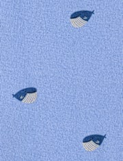 Baby Boys Whale Bodysuit 5-Pack
