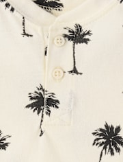 Baby Boys Palm Tree 3-Piece Playwear Set