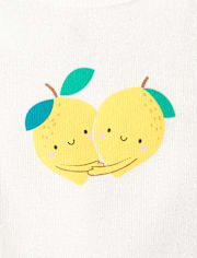 Baby Girls Lemon Bodysuit 5-Pack