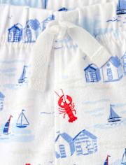 Baby Boys Dad And Me Coastal 2-Piece Outfit Set