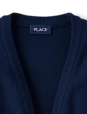 Girls Open Front Cardigan