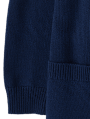 Girls Open Front Cardigan