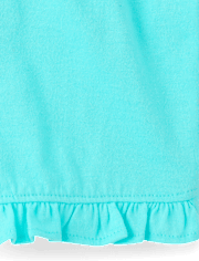 Lot de 3 shorts à volants coquillage pour bébés filles