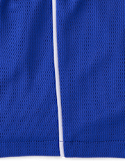 Kids Quick Dry Side Stripe Mesh Active Shorts