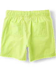 Short de bain pour garçon à séchage rapide en tissu ripstop, idéal pour la piscine et les jeux.