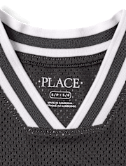 Kids Quick Dry Varsity Mesh Basketball Tank Top