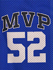 Kids Quick Dry Varsity Mesh Basketball Tank Top