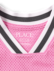 Kids Quick Dry Varsity Mesh Basketball Tank Top