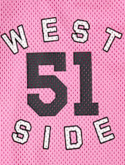 Kids Quick Dry Varsity Mesh Basketball Tank Top