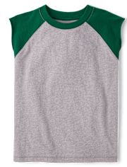 Boys Colorblock Muscle Tank Top