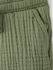Boys Gauze Pull On Shorts