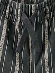 Boys Embroidered Pull On Shorts