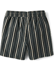 Boys Embroidered Pull On Shorts