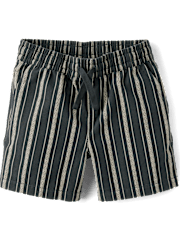 Boys Embroidered Pull On Shorts