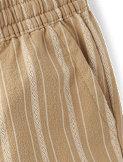 Boys Embroidered Pull On Shorts