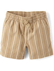 Boys Embroidered Pull On Shorts