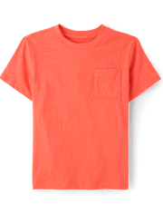Boys Pocket Tee
