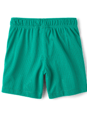 Kids Quick Dry Lined Mesh Soccer Shorts