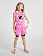 Kids Quick Dry Lined Mesh Soccer Shorts