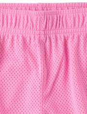 Kids Quick Dry Lined Mesh Soccer Shorts