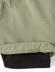 Boys Quick Dry Lined Mesh Active Shorts