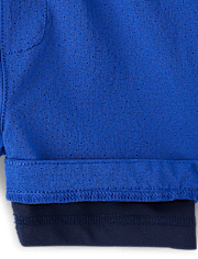 Boys Quick Dry Lined Mesh Active Shorts